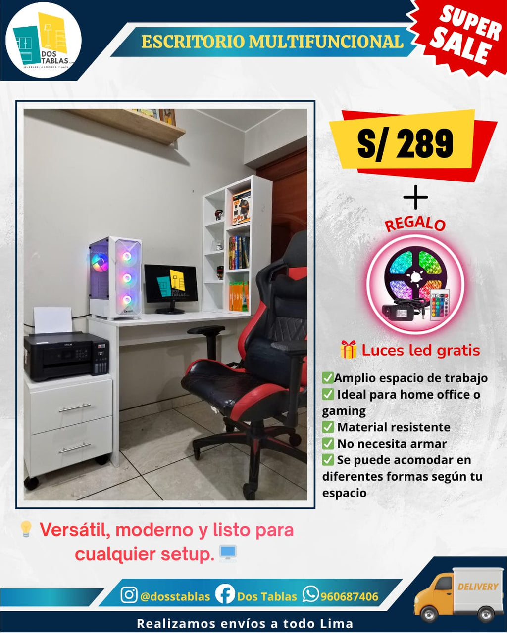 Escritorio Multifuncional